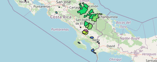 Miniatura de Territorios Indígenas - Costa Rica